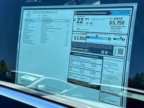 New 2026 Mercedes-Benz GLE 350 4MATIC image 34