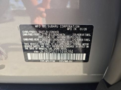 New 2026 Subaru Outback Limited AWD/4WD image 29