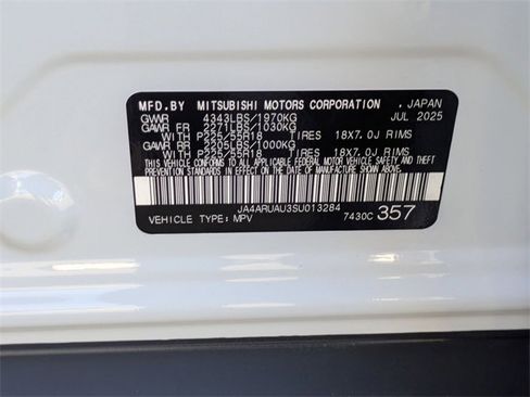 New 2025 Mitsubishi Outlander Sport SE image 35