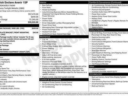 Used 2023 Buick Enclave Avenir w/ Trailering Package, 5000 lbs.