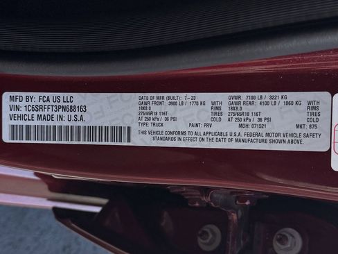 Used 2023 RAM 1500 Big Horn image 32