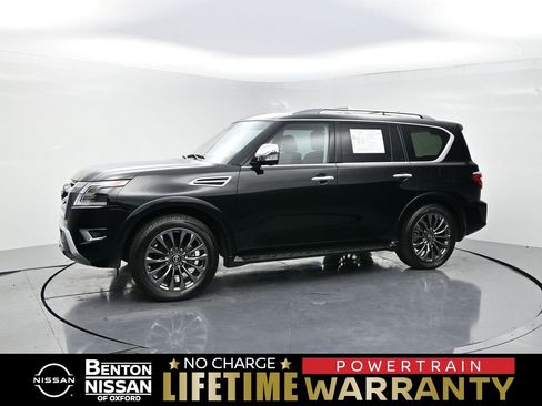 Used 2024 Nissan Armada Platinum w/ Captain's Chairs Package image 1