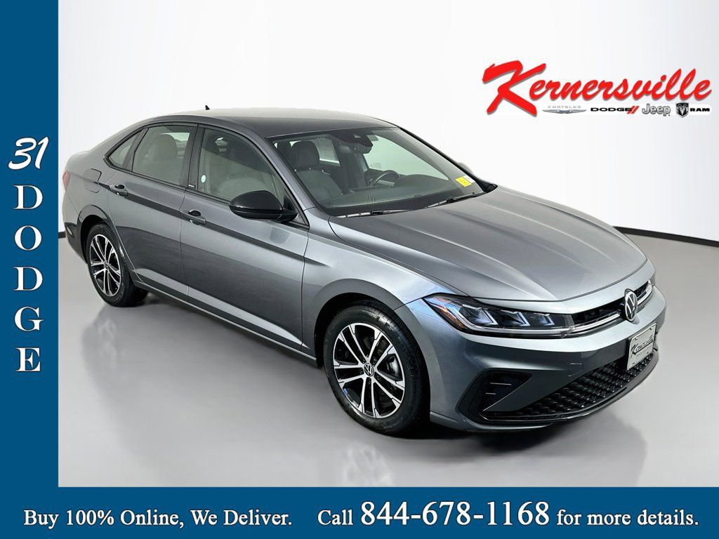 Used 2025 Volkswagen Jetta Sport FWD image 1