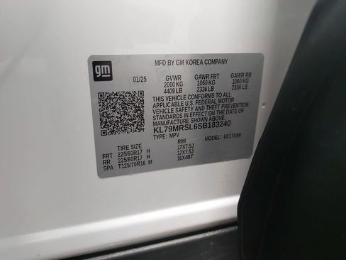 Used 2025 Chevrolet TrailBlazer LT w/ Driver Confidence Package image 36