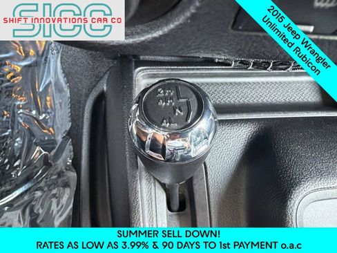 Used 2015 Jeep Wrangler Unlimited Rubicon w/ Connectivity Group AWD/4WD image 18