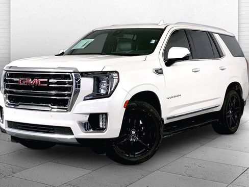 Used 2021 GMC Yukon SLT w/ SLT Luxury Plus Package AWD/4WD image 12