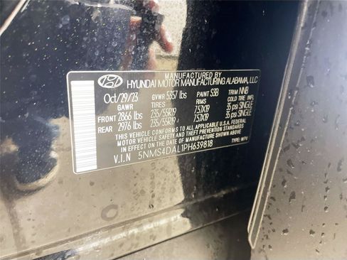 Used 2023 Hyundai Santa Fe Limited AWD/4WD image 24