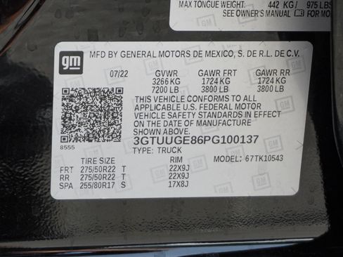 Used 2023 GMC Sierra 1500 Denali w/ Denali Reserve Package AWD/4WD image 35