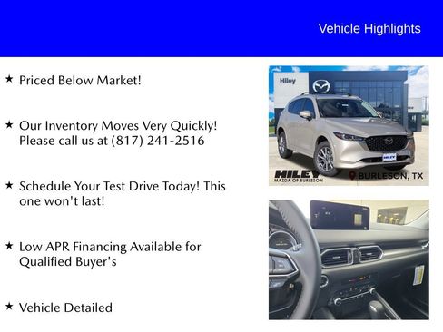 New 2025 MAZDA CX-5 AWD 2.5 S image 9