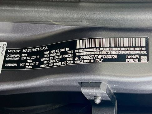 Used 2023 Maserati Grecale Modena AWD/4WD image 34