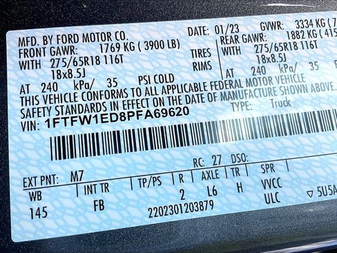 Used 2023 Ford F150 XLT w/ Equipment Group 302A High image 34