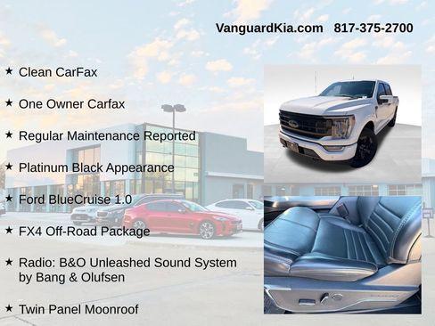 Used 2023 Ford F150 Platinum w/ Equipment Group 701A High image 6