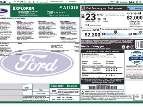Used 2025 Ford Explorer Platinum AWD/4WD image 18