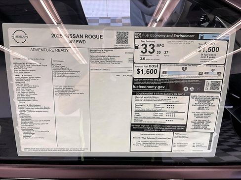 New 2025 Nissan Rogue SV image 72