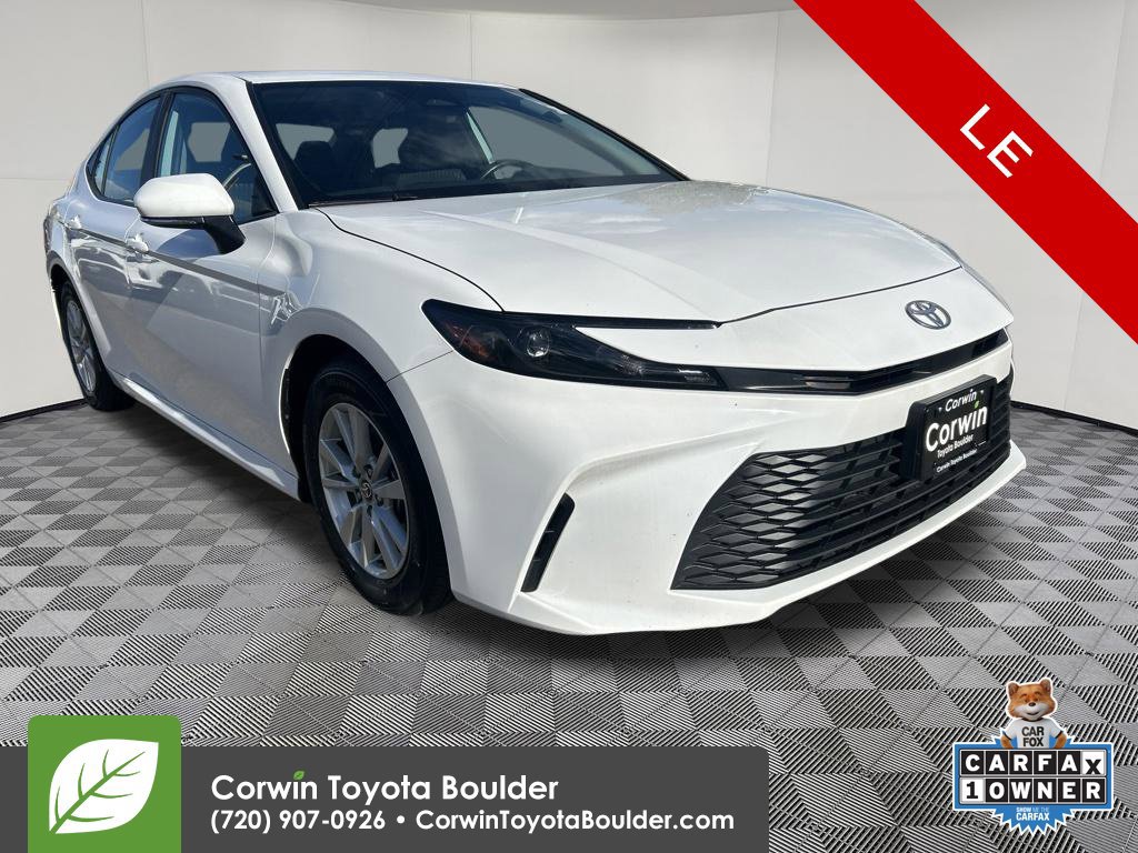 Used 2025 Toyota Camry LE FWD 360° Tour