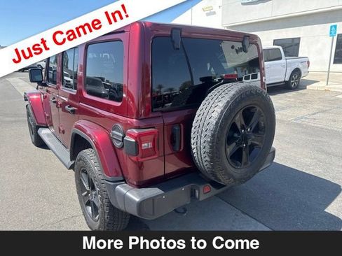 Used 2021 Jeep Wrangler Unlimited Sahara AWD/4WD image 3