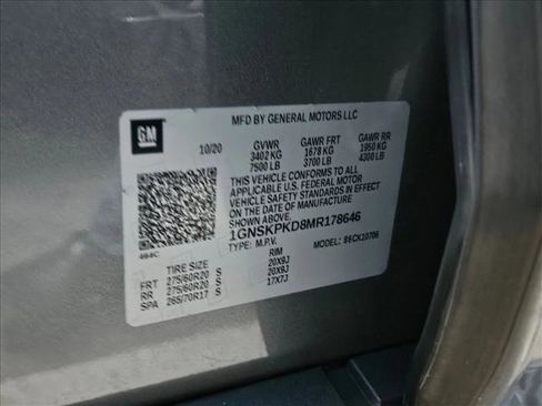 Used 2021 Chevrolet Tahoe Z71 w/ Z71 Signature Package image 18