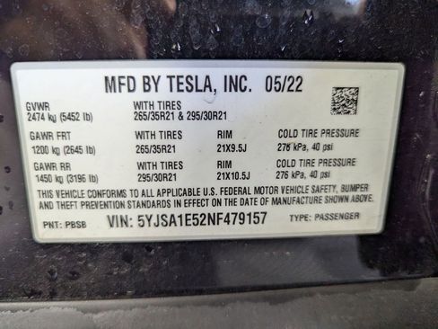 Used 2022 Tesla Model S image 29
