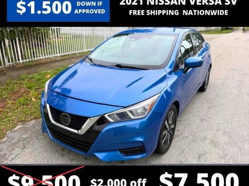 Used 2021 Nissan Versa SV image 1
