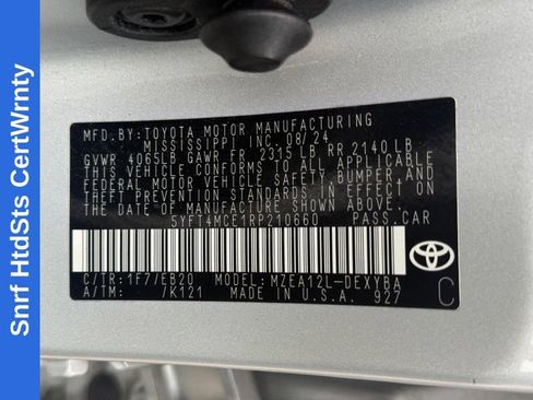 Used 2024 Toyota Corolla XSE FWD image 29