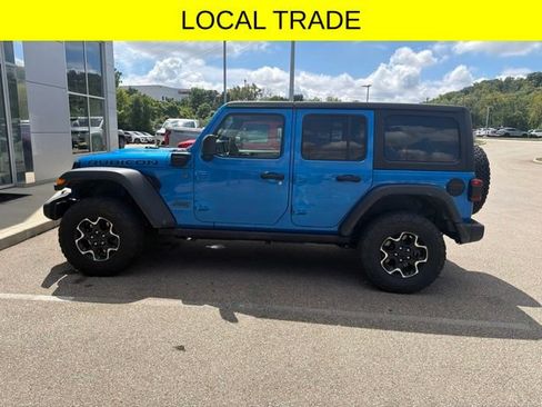 Used 2023 Jeep Wrangler Unlimited Rubicon 4xe w/ Cold Weather Group AWD/4WD image 4