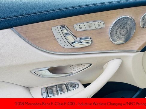 Used 2018 Mercedes-Benz E 400 4MATIC Cabriolet w/ Premium 2 Package (Q02) image 21
