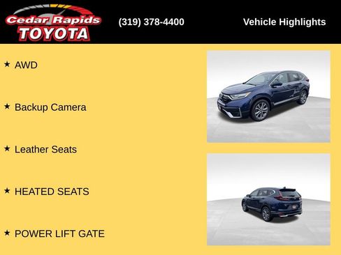 Used 2020 Honda CR-V Touring image 7