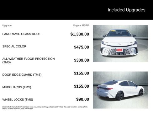 Used 2025 Toyota Camry XSE AWD/4WD image 3