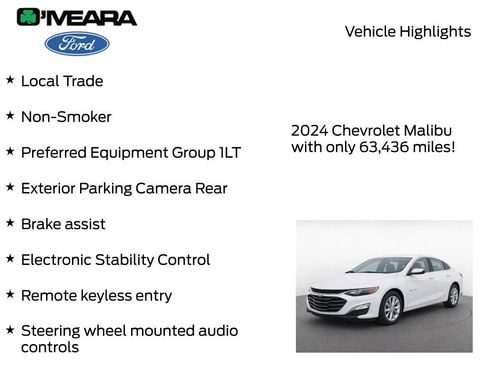Used 2024 Chevrolet Malibu LT FWD image 7