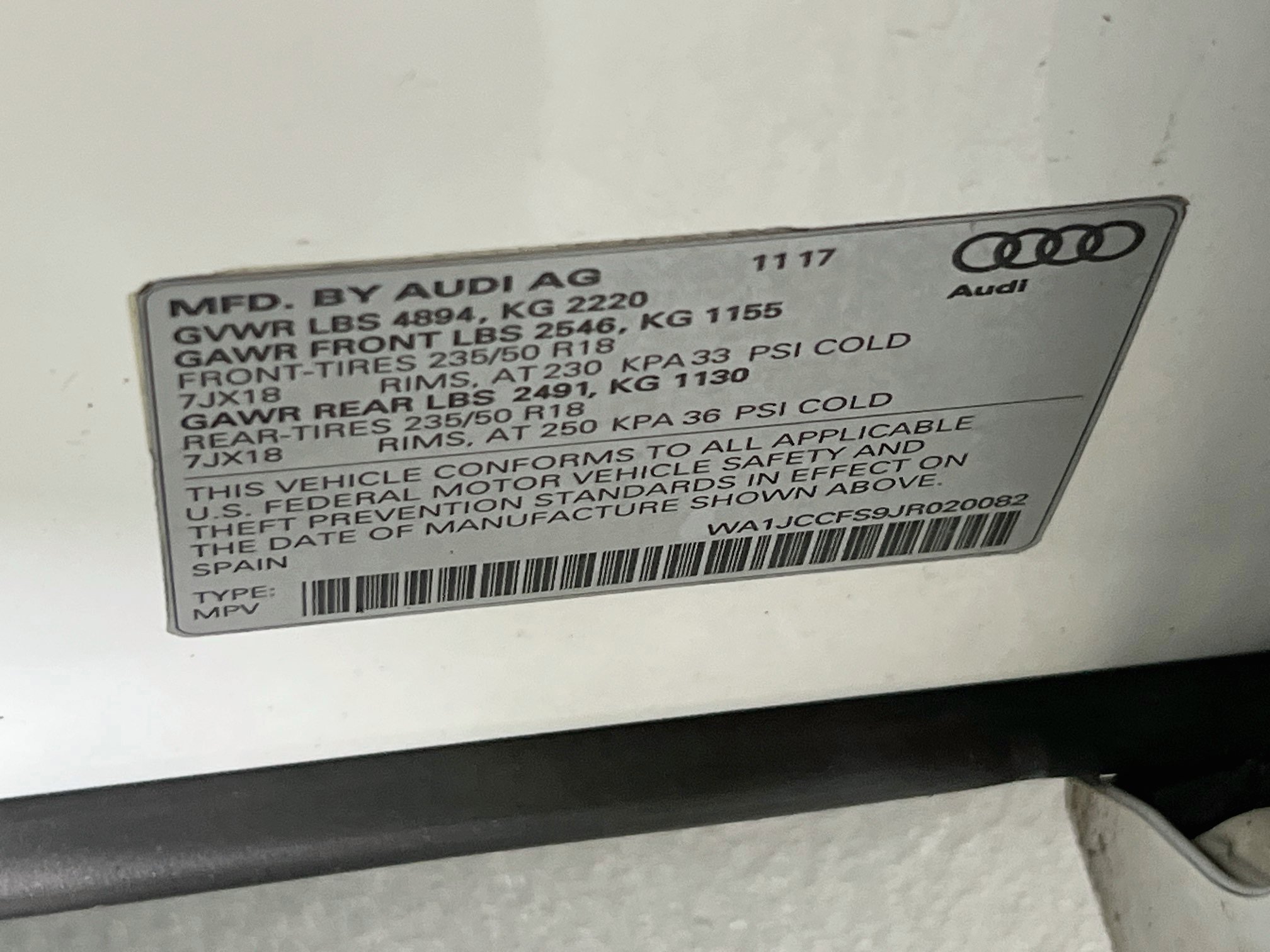 Used 2018 Audi Q3 2.0T Premium Plus w/ Premium Plus Package AWD/4WD image 31