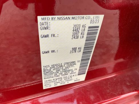 Used 2023 Nissan Altima 2.5 SR w/ SR Premium Package image 30