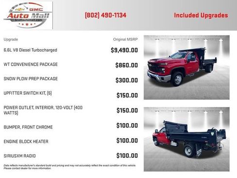 Used 2024 Chevrolet Silverado 3500 W/T w/ WT Convenience Package AWD/4WD image 4