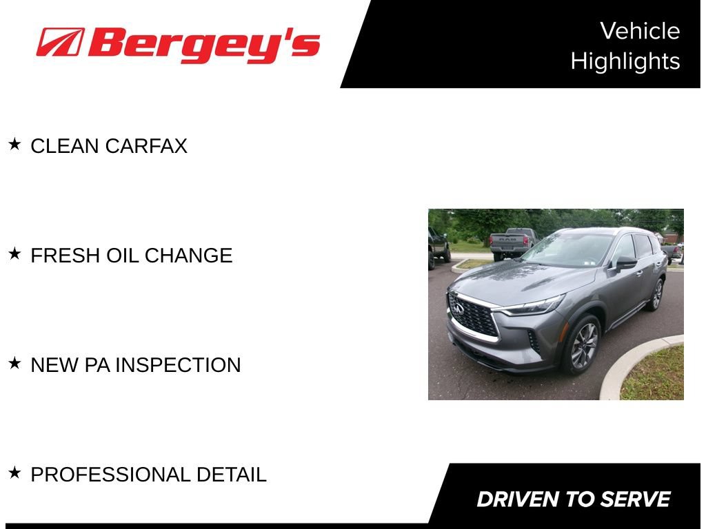 Used 2023 INFINITI QX60 Luxe AWD/4WD image 5