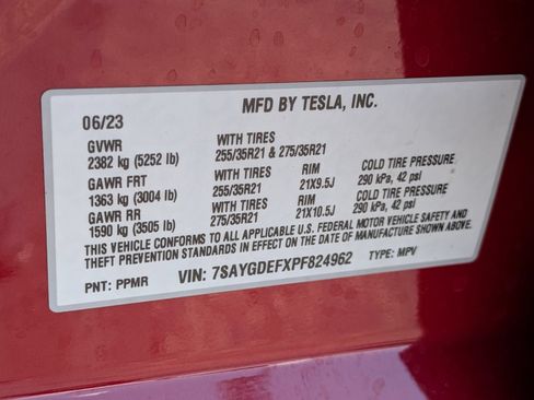 Used 2023 Tesla Model Y Performance AWD/4WD image 30
