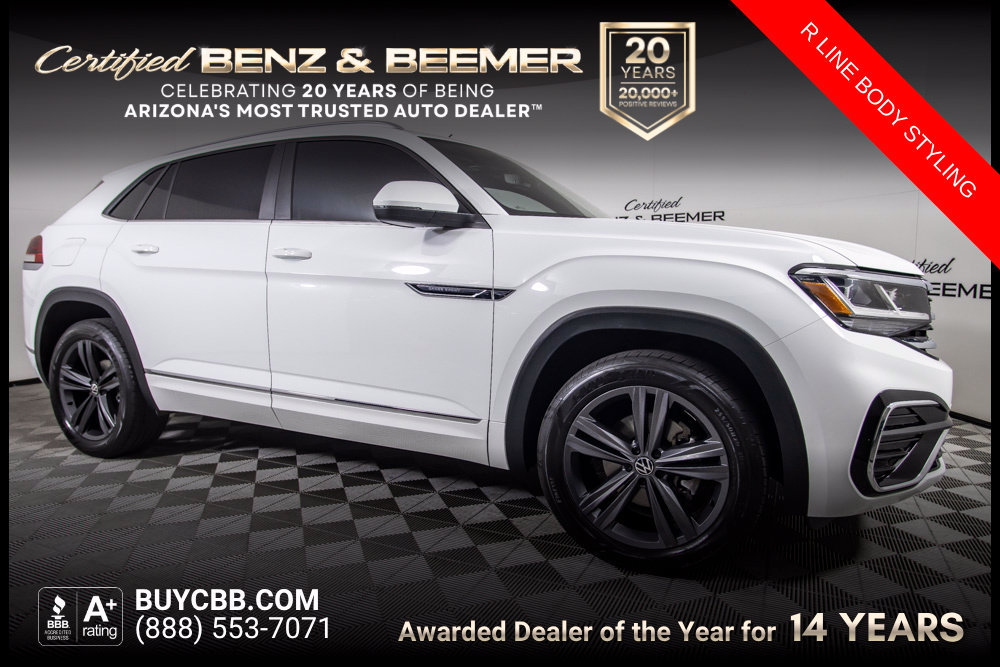 Used 2021 Volkswagen Atlas Cross Sport SE w/ V6 Towing Package FWD image 1