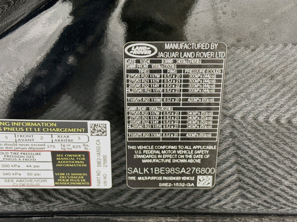 Used 2025 Land Rover Range Rover Long Wheelbase Autobiography AWD/4WD image 33