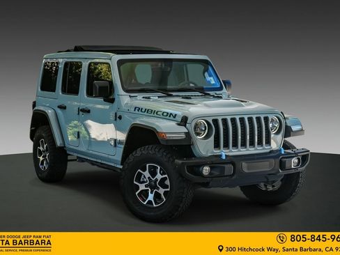 Used 2023 Jeep Wrangler Unlimited Rubicon 4xe w/ Steel Bumper Group AWD/4WD image 1