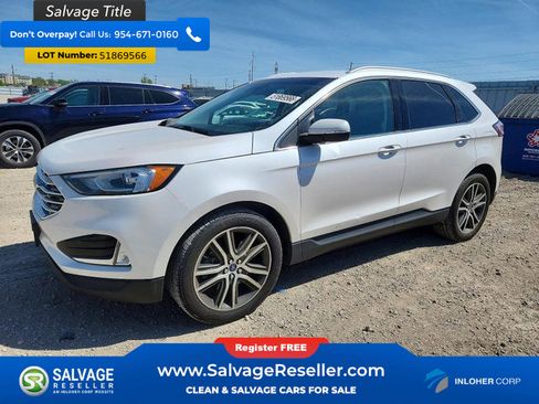 Used 2019 Ford Edge Titanium w/ Cold Weather Package AWD/4WD image 1