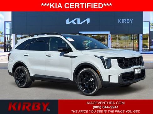 Certified 2024 Kia Sorento SX Prestige w/ Olive Brown Leather Package AWD/4WD image 1