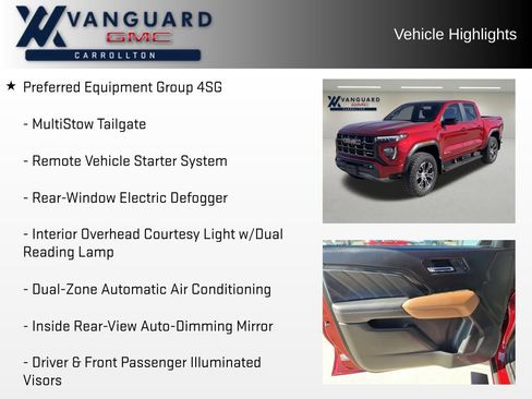 Used 2024 GMC Canyon AT4 w/ Technology Package image 11