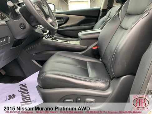 Used 2015 Nissan Murano Platinum w/ Platinum Technology Package image 10