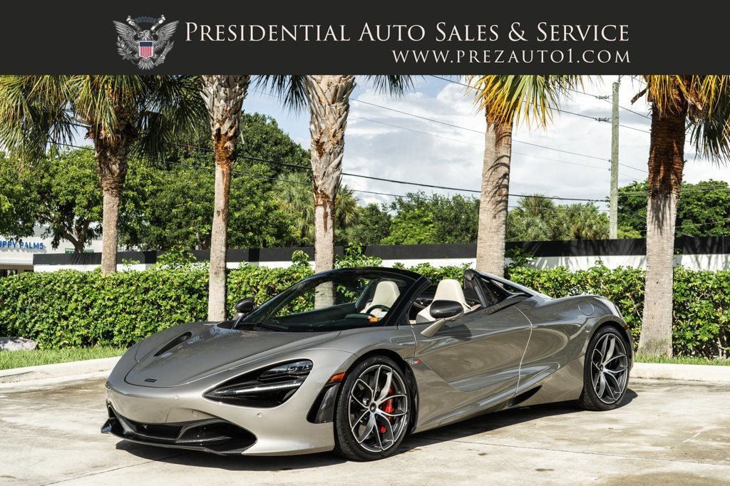 Used 2020 McLaren 720S Spider RWD image 1