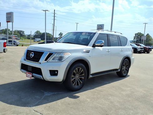 Used 2017 Nissan Armada Platinum w/ Captain Seat Package AWD/4WD image 2