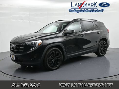 Used 2021 GMC Terrain SLT w/ Infotainment Package II FWD image 1