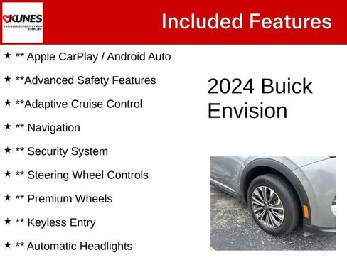 Used 2024 Buick Envision Preferred AWD/4WD image 4