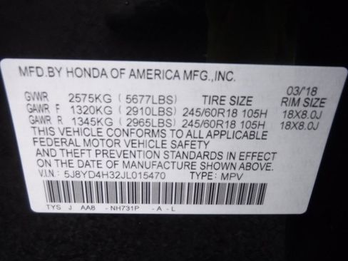Used 2018 Acura MDX SH-AWD image 51