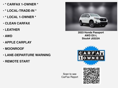 Used 2023 Honda Passport EX-L image 7