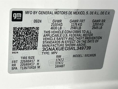 Used 2024 Chevrolet Equinox LT AWD/4WD image 33