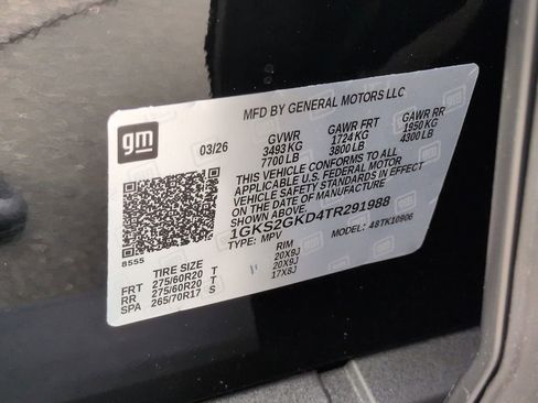 New 2026 GMC Yukon XL Elevation w/ Elevation Premium Package image 29