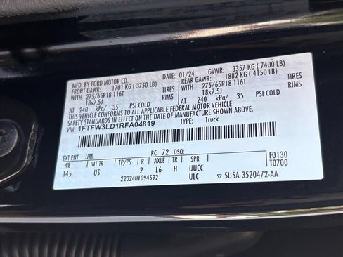 Used 2024 Ford F150 XLT w/ Mobile Office Package AWD/4WD image 30